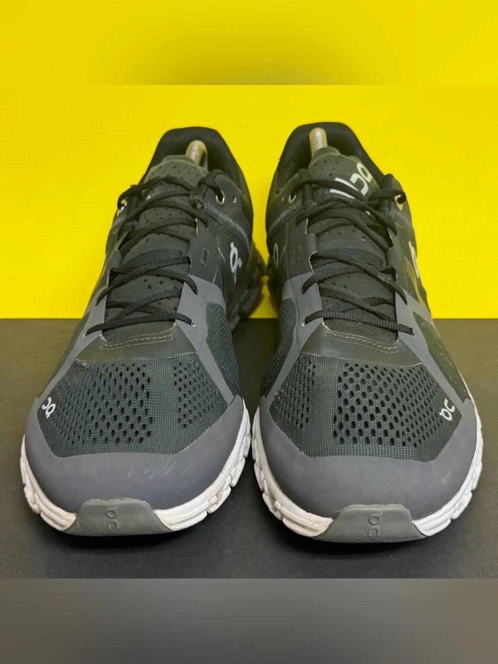 Size 12 - On Cloudflow Black Asphalt Men’s Running Shoes